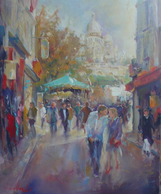 Montmartre Paris50x62cm 1800