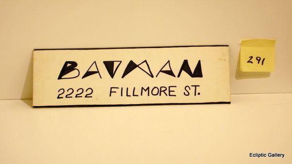 291 Batman Sign