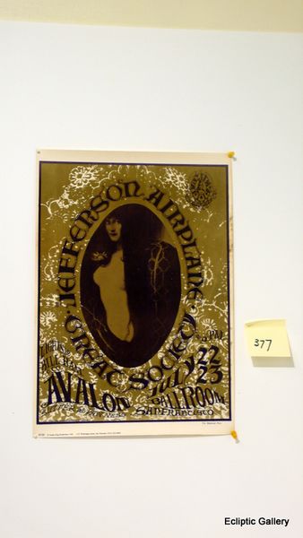 377 Poster Jefferson Airplane Concert