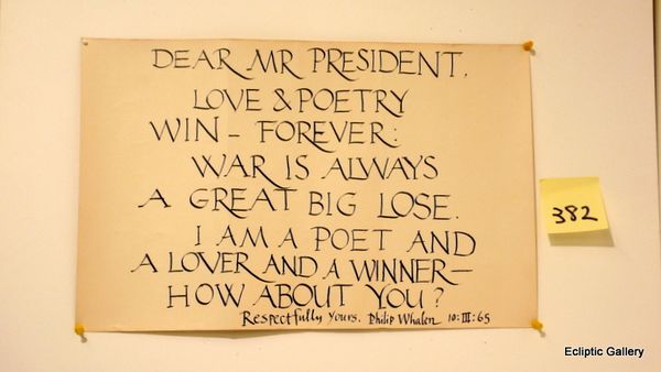 382 Dear Mr President Poster