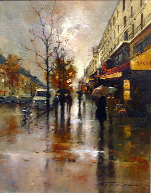 Peter Fennellautumn Glow Paris71x81 Sold